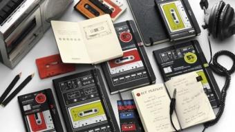 Moleskine Audio Cassette :: cuaderno nostálgico