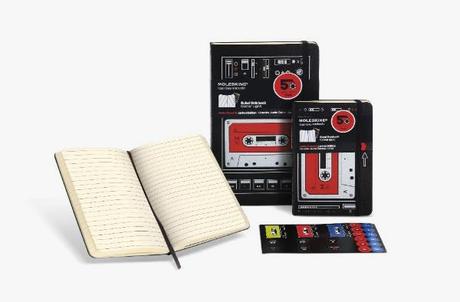 Moleskine Audio Cassette :: cuaderno nostálgico