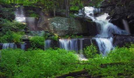 Cascadas Sawkill, Pike, Pensilvania