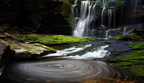 Cascadas Elakala, Parque Nacional Cascadas Blackwater, West Virginia