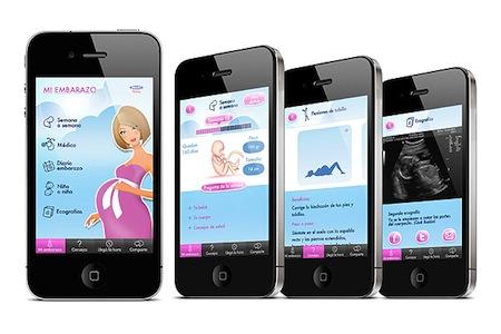Algunas aplicaciones móvil para madres y embarazadas