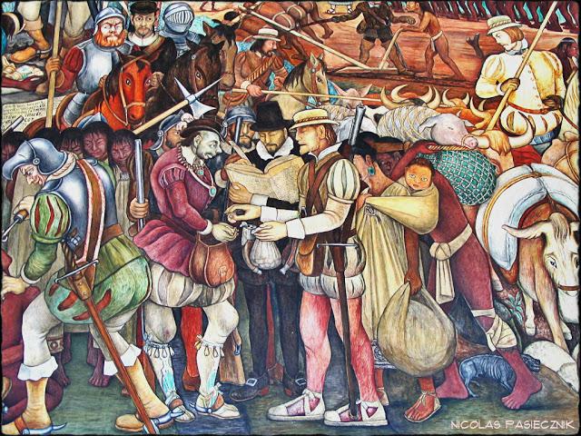 Fotorreportaje: Los murales de Diego Rivera en el Palacio Nacional del DF