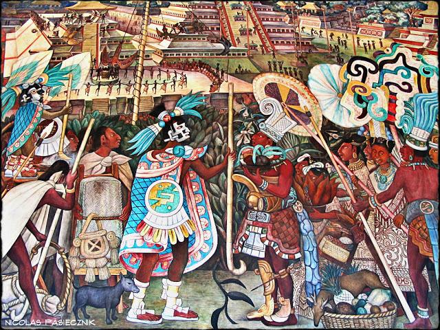 Fotorreportaje: Los murales de Diego Rivera en el Palacio Nacional del DF