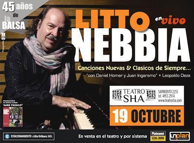 Litto Nebbia: hay segunda vuelta Litto Nebbia: hay segunda vuelta