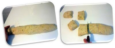 Panecillos de aceituna verde