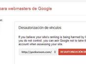 Google lanza 'Desautorización Vínculos' para eliminar enlaces perjudican sitio