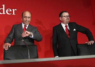 El coqueteo de Botín y Zapatero.