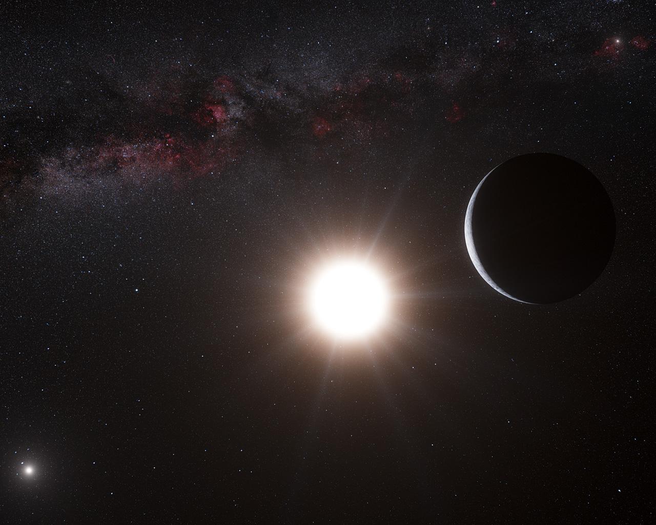 Encontrado un planeta en el sistema estelar más cercano a la Tierra