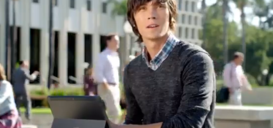 Lanzamiento publicitario de la tableta Surface de Microsoft