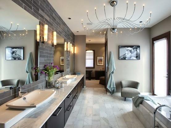 Un baño espectacular