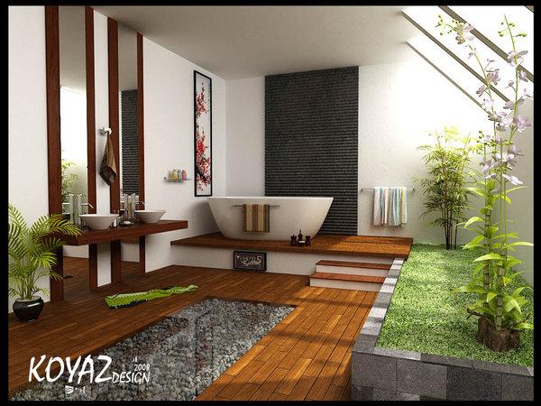 Un baño espectacular