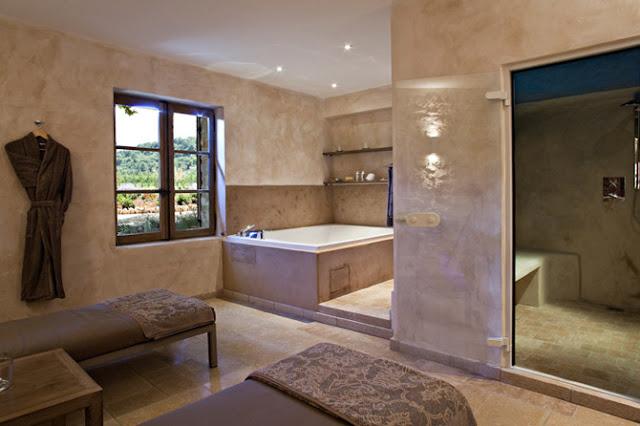 Un baño espectacular