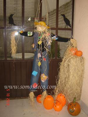 espantapájaros halloween