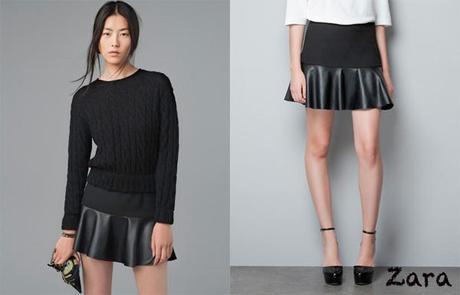 La otra famosa falda de cuero de Zara La otra famosa falda de cuero de Zara