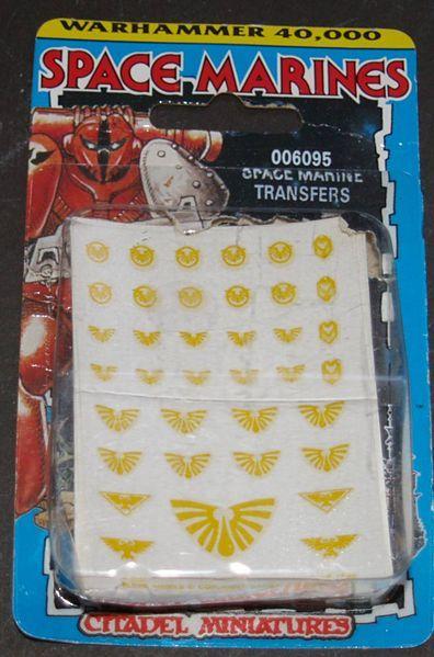 Blister de Marines Espaciales de Warhammer 40000