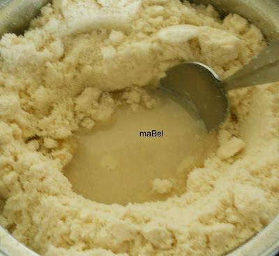 Mazapan cocido casero