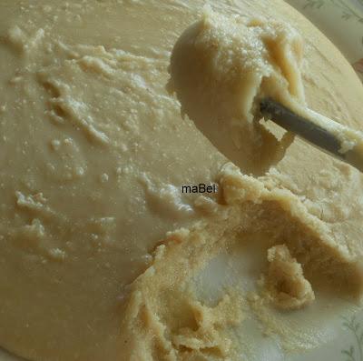 Mazapan cocido casero