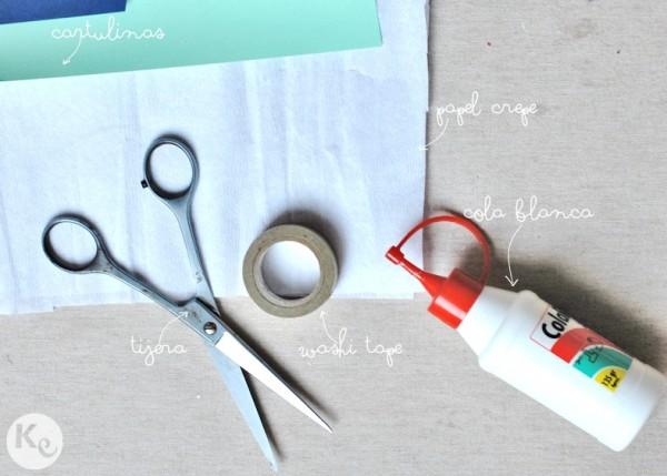 DIY. Confetti bag-materials