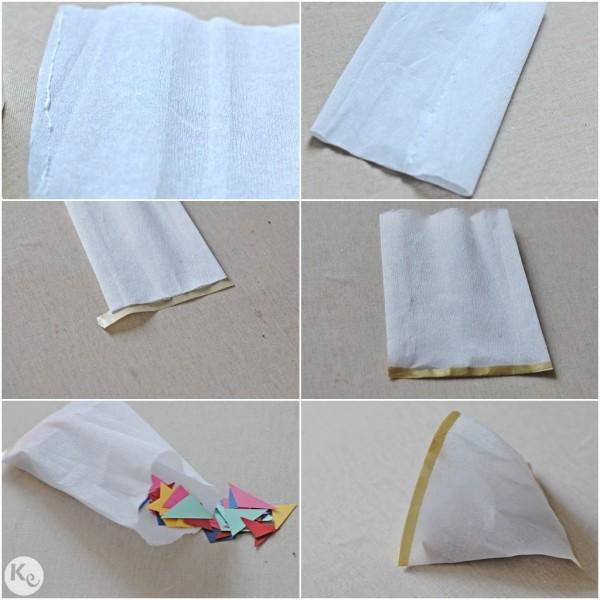 DIY. How to make a twisted bag