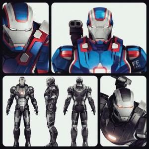 Imagen promocional de Máquina de Guerra para Iron Man 3