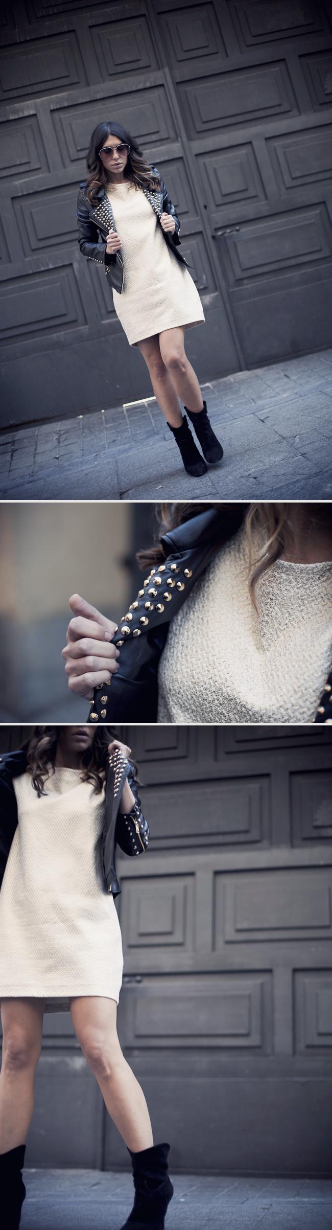 studded biker