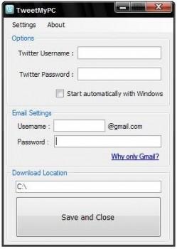 tweetmypc TweetMyPC, controla tu PC en forma remota desde Twitter