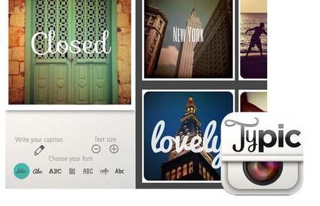 Typic :: app de fotografía para iOS