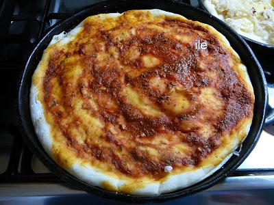 La pizza que hago en casa!