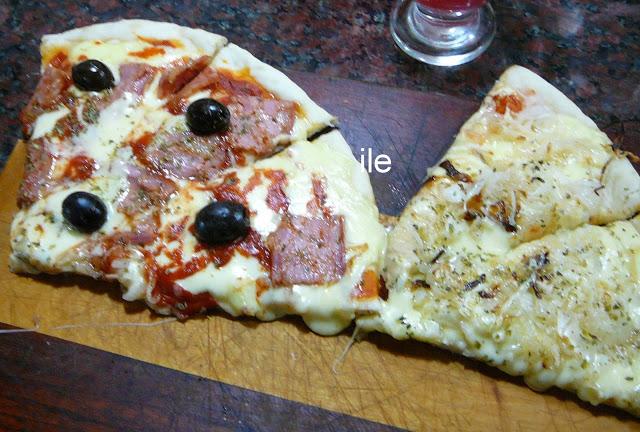 La pizza que hago en casa!