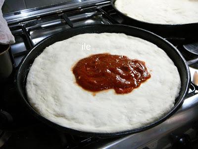 La pizza que hago en casa!