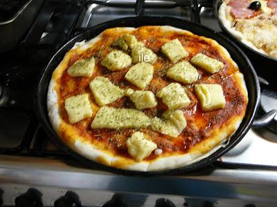 La pizza que hago en casa!