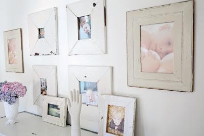 Los Cuadros en Paredes Rusticas