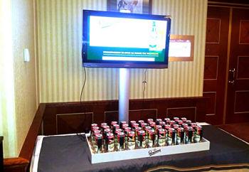 Actualidad Informática. Teclado con latas de cerveza controlado por Arduino. Rafael Barzanallana. UMU