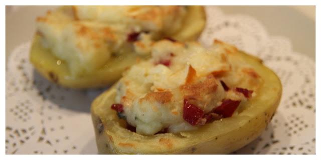 patatas con ibérico y queso azul - patatoes with iberico and blue cheese