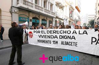 Un estado decente no puede permitirse 525 desahucios diarios con 5 millones de pisos vacíos.