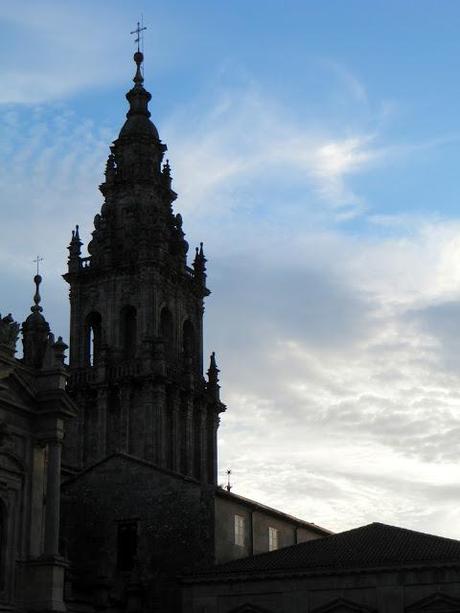 Atardecer en Santiago de Compostela