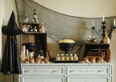 mesa fiesta Halloween