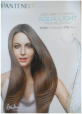 Efecto cuero y Aqua Light de Pantene
