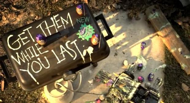 Huevos zombies para Cadbury Screme