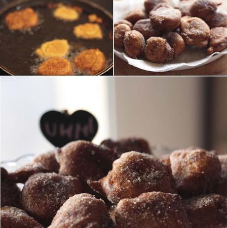 Buñuelos dulces de Calabaza Buñuelos dulces de Calabaza
