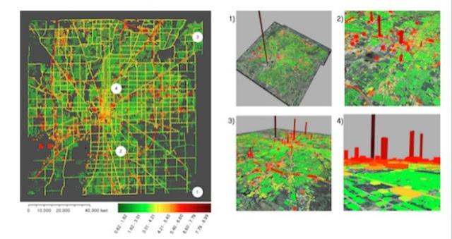 Software permite medir emisiones en edificios y calles