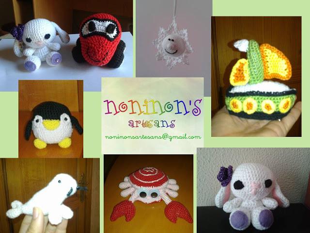 NONINON´S  ARTESANS, AMIGURUMIS