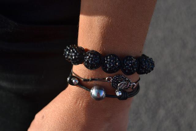 Working_girl:_Denim_&_Black_Blanco_Mango_Ebay_Bershka_Majorica_bracelets