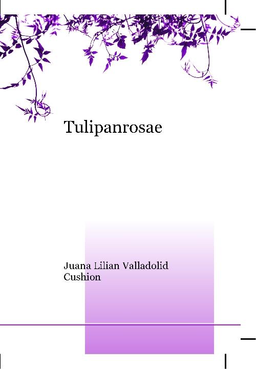 Mi novela, Tulipanrosae