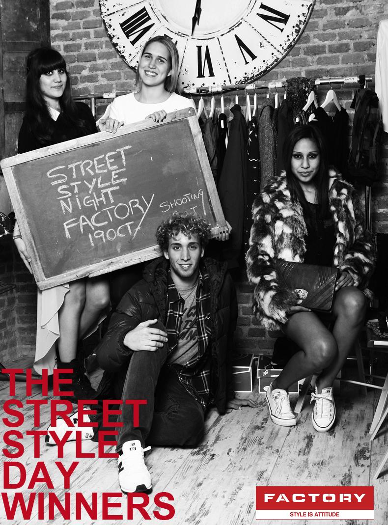 THE STREET STYLE DAY WINNERS