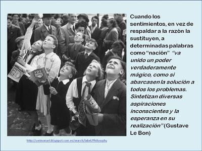 Rebeldes sin causa y catástrofes históricas (argumentos contra el separatismo desde la psicología)