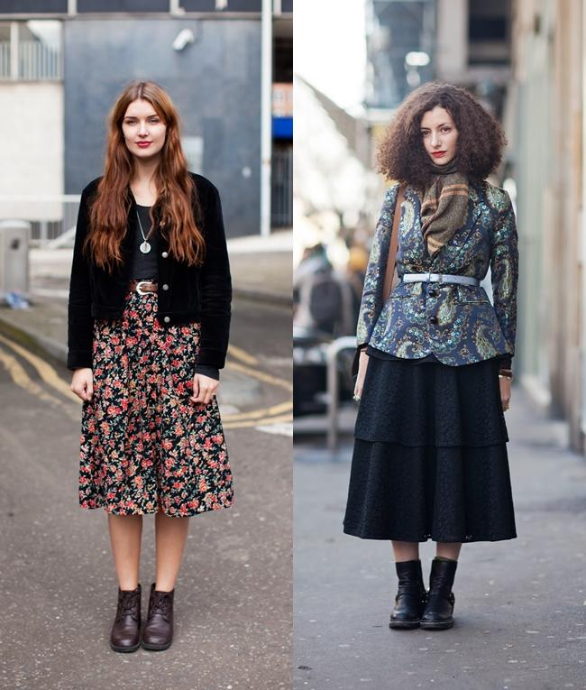 Inspiration: Midi-Skirt