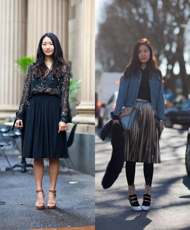 Inspiration: Midi-Skirt