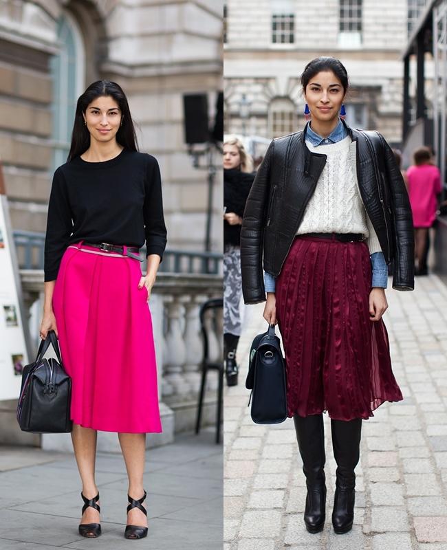 Inspiration: Midi-Skirt