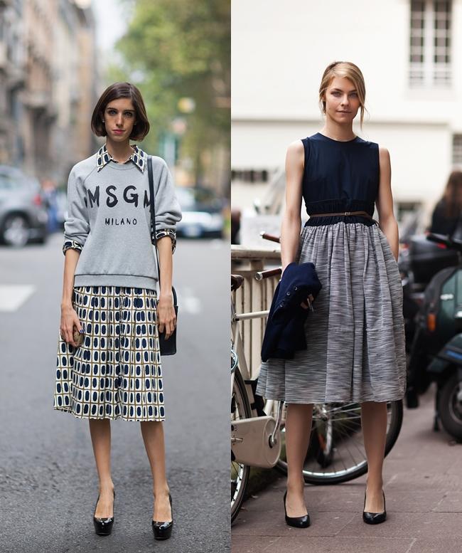 Inspiration: Midi-Skirt